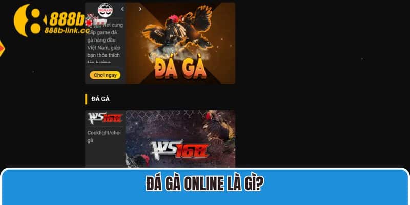 Đá gà online là gì?